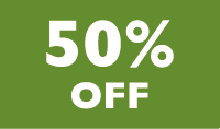 50% off 50% off