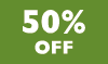 50% off 50% off