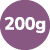 200g