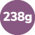 238g