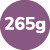 265g