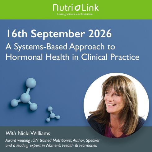 16th Sep - Systems Approach to Hormonal Health - N Williams