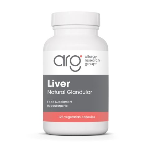 Liver Natural Glandular 500mg x 125 Capsules