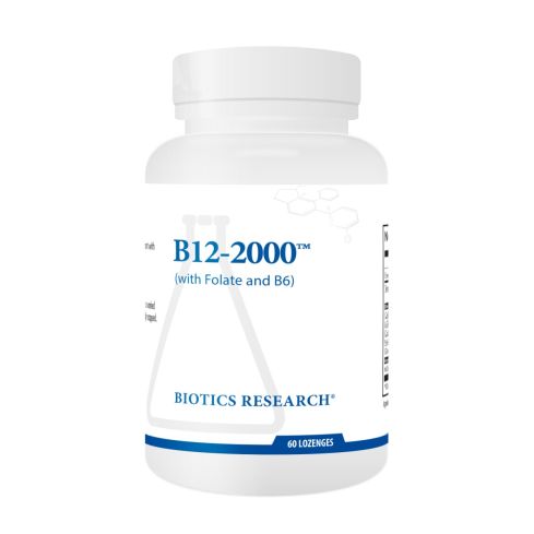 B12-2000 (With/B6/Folate) x 60 Lozenges