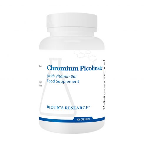Chromium Picolinate (With/Vitamin B6) x 100 Capsules-Disc