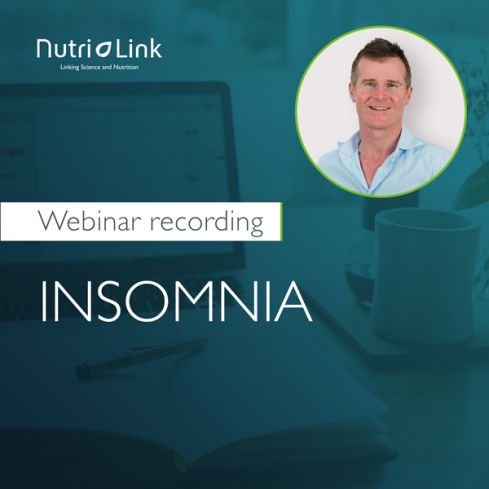 WEBINAR: Insomnia - Recorded