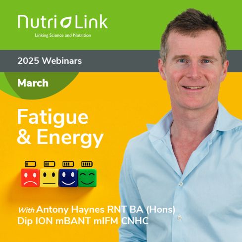 Fatigue & Energy with Antony Haynes Recording 12th March 25