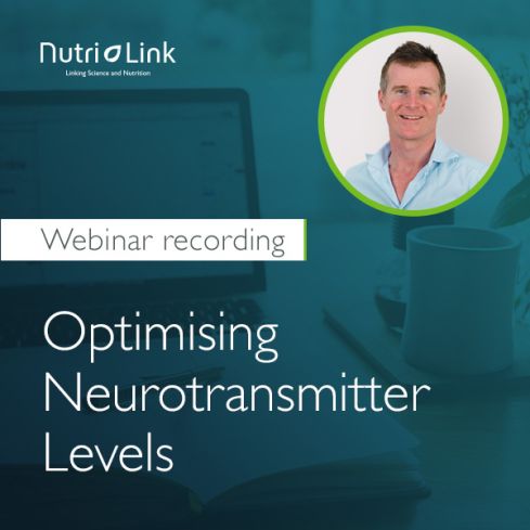 WEBINAR: Optimising Neurotransmitter Levels – Wed 17th July