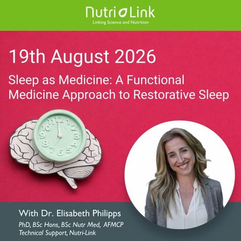 19th August - Sleep as Medicine with Dr E Philpps