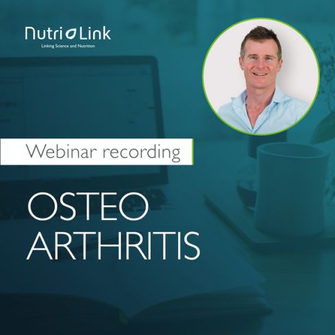 WEBINAR: Osteoarthritis - Recorded