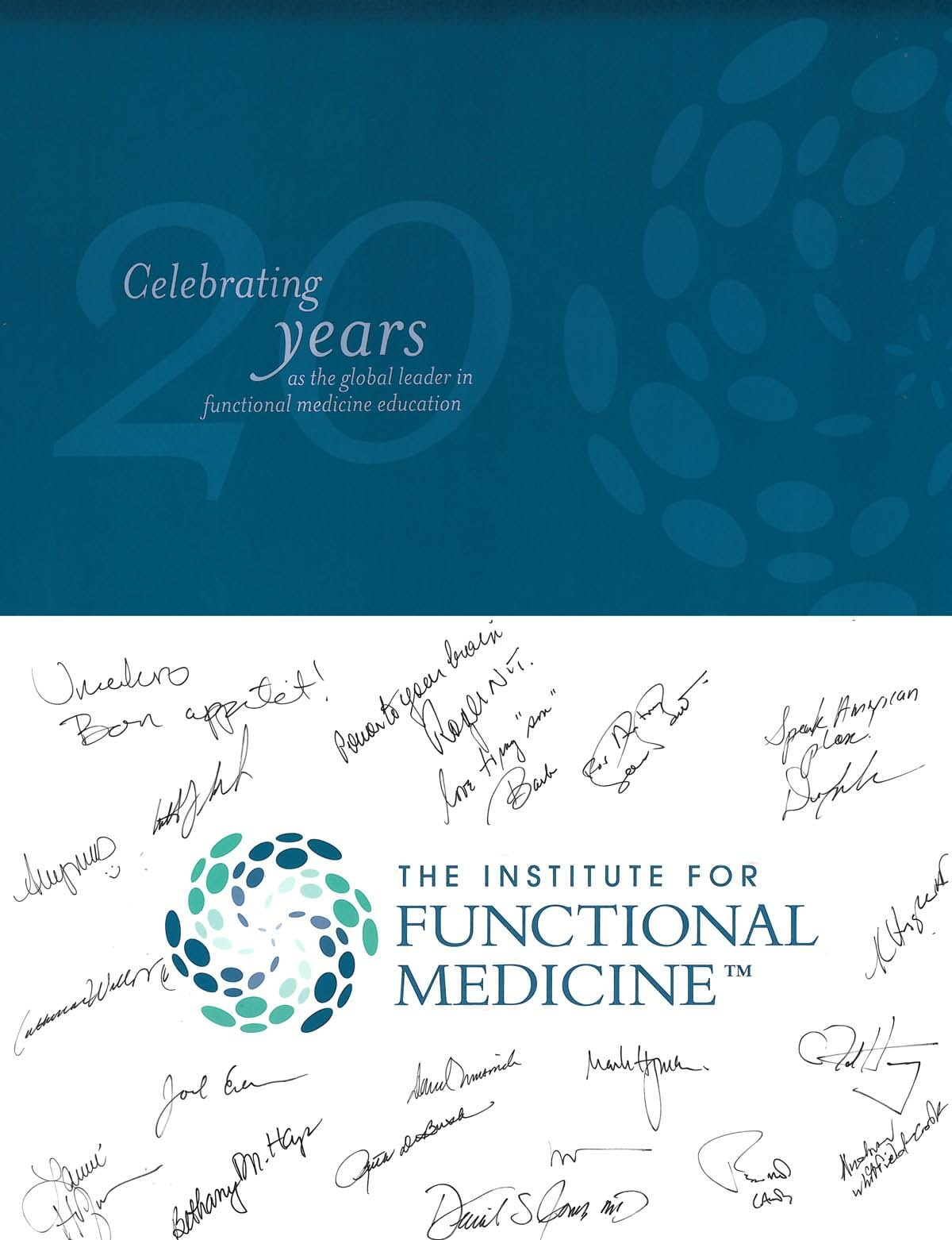 Celebrating 20 Years as the Global Leader in Functional Medicine Education