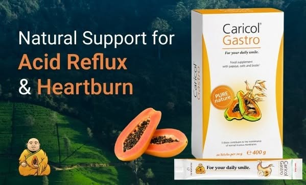 Caricol Gastro - Natural support for Acid Reflux and Heartburn