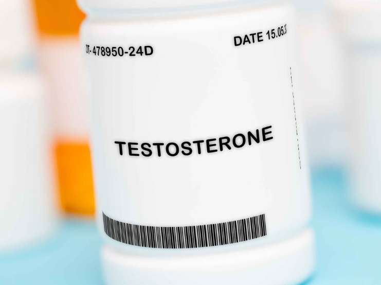 Testosterone hormone image