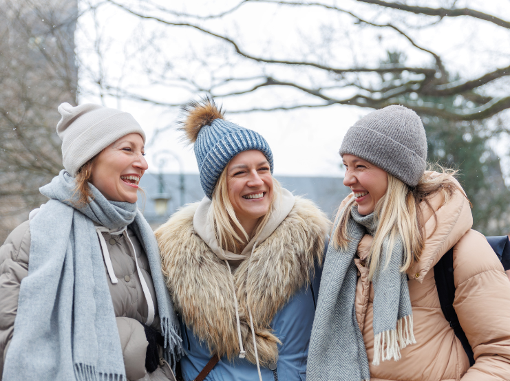 Person enjoying outdoor walk - wellbeing during Dry January