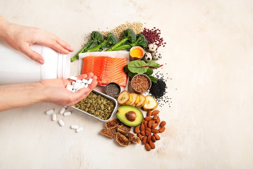 Foods rich in magnesium. Healthy food