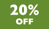 20% off 20% off