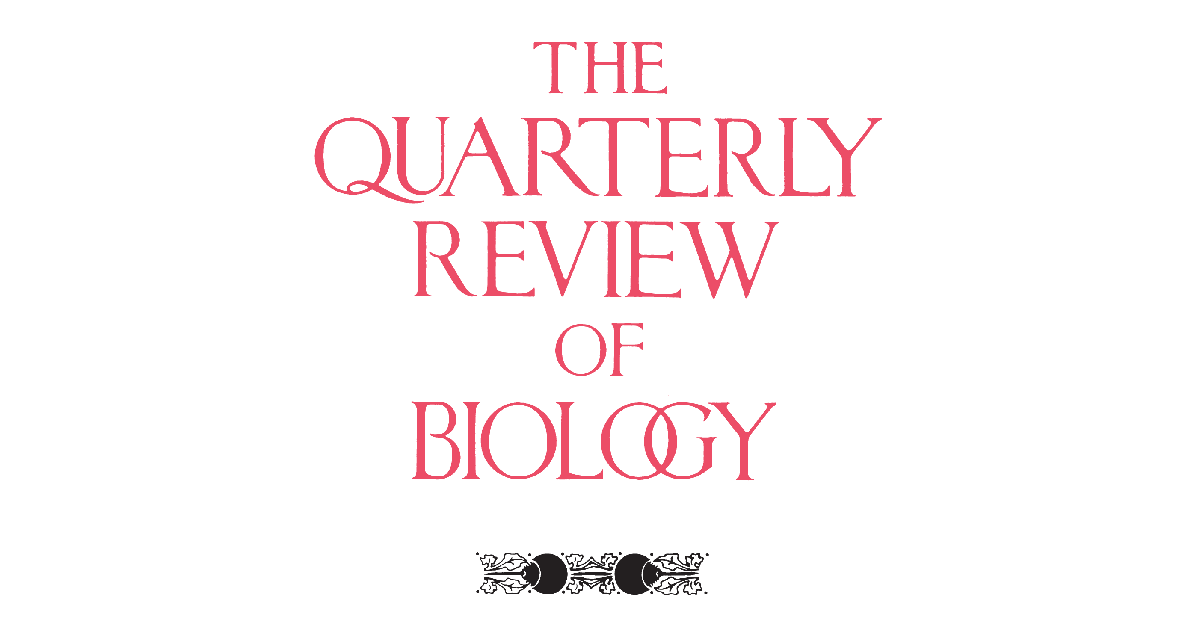 the quarterly review of biology